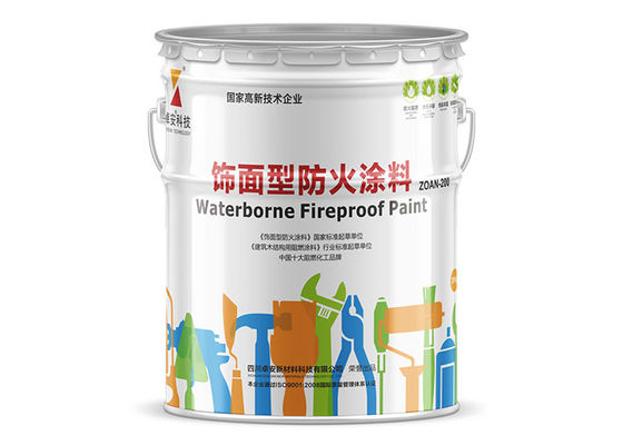 Κίνα Ασφαλές Intumescent εκτιμημένο πυρκαγιά χρώμα δεκαπέντε λεπτών για επενδυμένο το Polywood πίνακα 0.3mm προμηθευτής