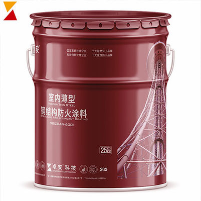 Κίνα Intumescent υψηλής θερμοκρασίας άσπρο χρώμα ψεκασμού για το λεπτό τύπο χάλυβα εσωτερικό προμηθευτής
