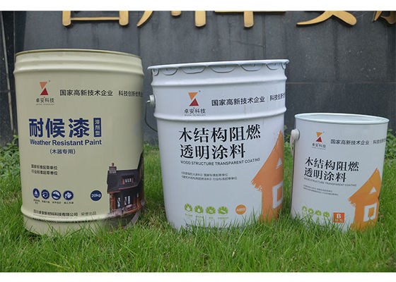 Κίνα ελεύθερη ασφαλής φλόγα αλόγονου 0.3mm - χρώμα ψεκασμού καθυστερούντω για την ξύλινη ξυλεία Intumescent προμηθευτής