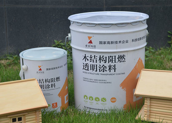 Κίνα 15mins 0.3mm βασισμένη στο νερό πυρκαγιά - χρώμα καθυστερούντω για την εξωτερική ξύλινη ξυλεία περιβαλλοντικό Osb προμηθευτής