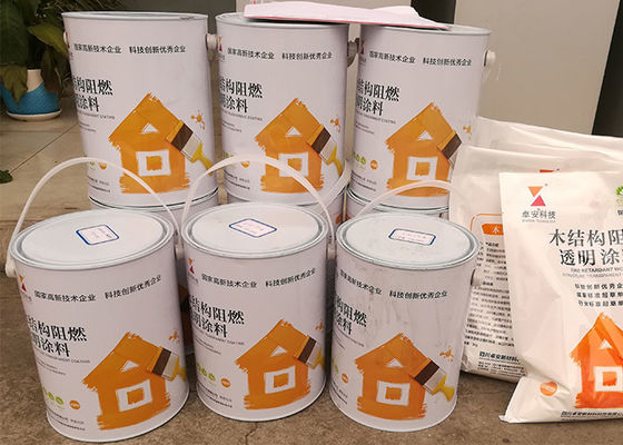 Κίνα Μη τοξική Intumescent ανθεκτική στη θερμότητα εσωτερική εκτίμηση πυρκαγιάς χρωμάτων για ανώτατα Odorless 20 λεπτά προμηθευτής