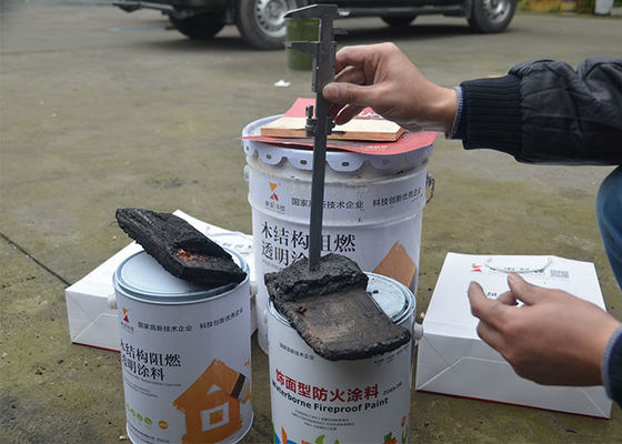 Κίνα Αντι πυρκαγιά 15 υψηλής θερμοκρασίας ανθεκτικό επίστρωμα Mins για Spf Osb το ξύλο ξυλείας προμηθευτής